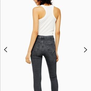 Black top shop Jamie jeans size 26